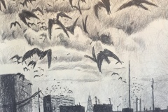 Oil & Graphite on Canvas